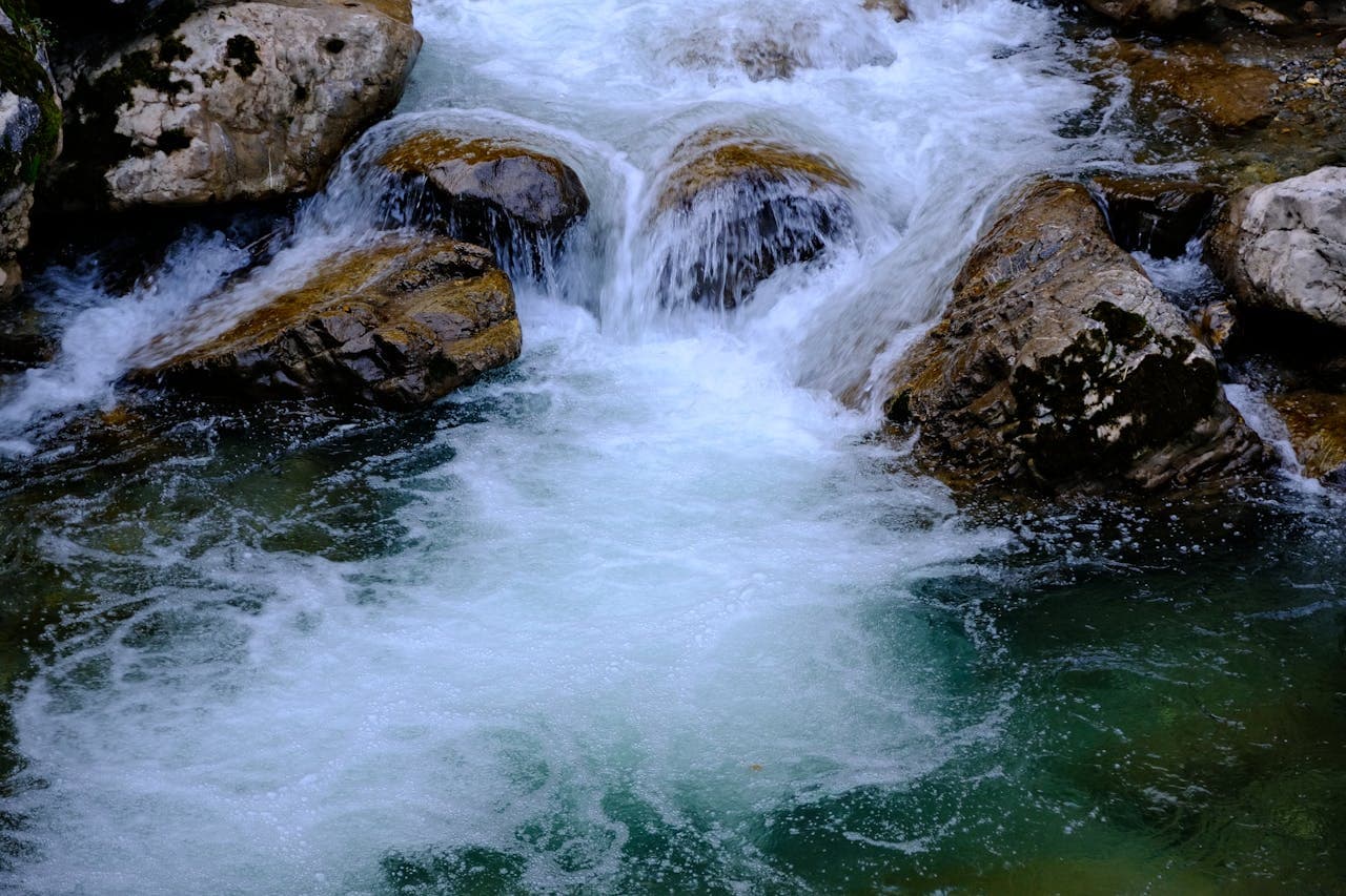 Cascade de la dordogne à La Bourboule